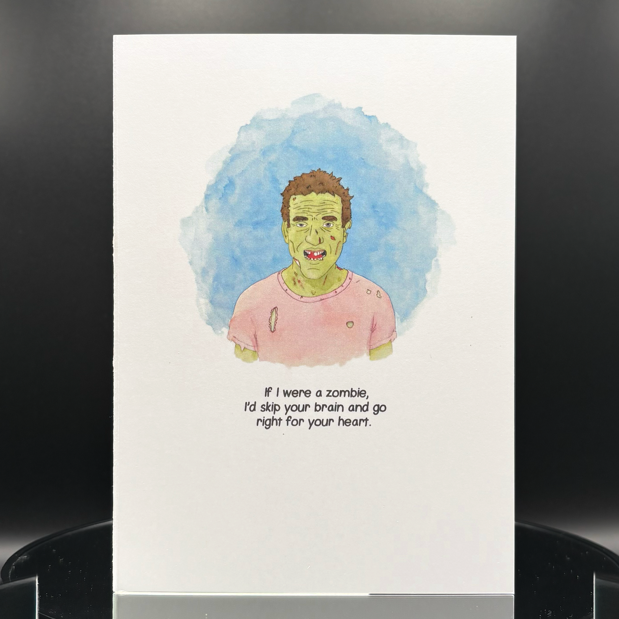 Zom-Be Mine Valentine's Day Card